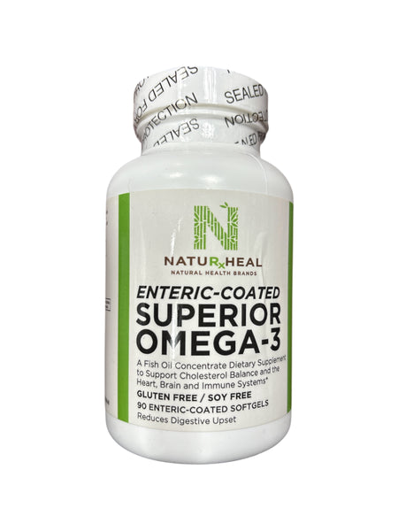 Superior Omega-3 Softgels (Enteric-Coated) #90 Capsules