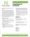 Magnesium Citrate. 90 Veg Caps.
