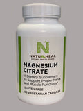Magnesium Citrate. 90 Veg Caps.