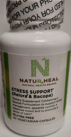 Stress Support (Relora & Bacopa) 60 Veg. Caps, GF