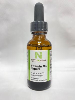 Vitamin D3 Liquid (10,000 IU's/ml)